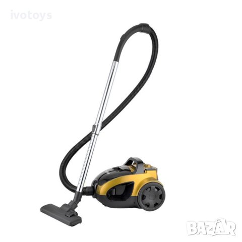 Прахосмукачка VOX SL159G, 800W, Обем на контейнера 2L, Черен/Жълт, снимка 1
