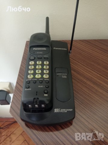 Безжичен стационарен телефон Панасоник , снимка 3 - Други - 41382624