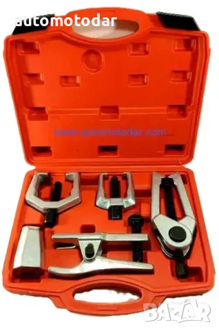 Инструмент скоби за демонтаж и монтаж на шарнири тампони накрайници