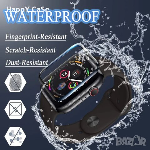 Apple Watch / Ultra / SE 2022 / Series 8 / 5D Протектор за цял екран, снимка 8 - Смарт гривни - 41043699