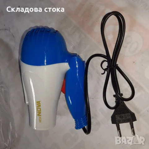 Сгъваем мощен сешоар Nova, снимка 3 - Сешоари - 56261996
