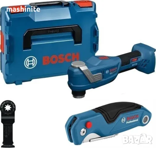 Акумулаторен мултифункционален инструмент Bosch GOP 18V-30 Solo в куфар L-boxx без батерии и зарядно