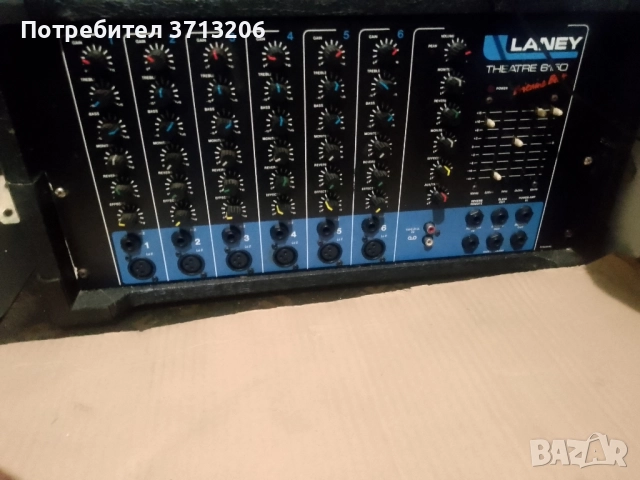 миксер стъпало 6 канален , снимка 2 - Ресийвъри, усилватели, смесителни пултове - 52371649