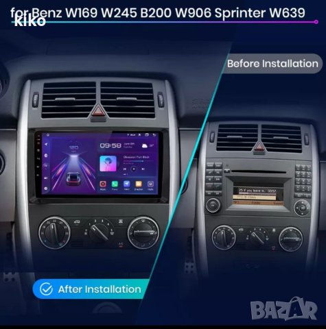 Мултимедия Андроид Mercedes Benz W169,W245,B200,W906 Sprinter,W639 Vito, снимка 1 - Навигация за кола - 40591480