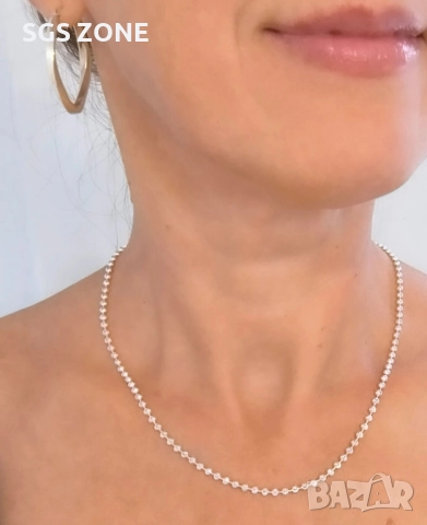 КЛАСИЧЕСКИ СРЕБЪРНИ ОБИЦИ 925, снимка 4 - Обеци - 52401739