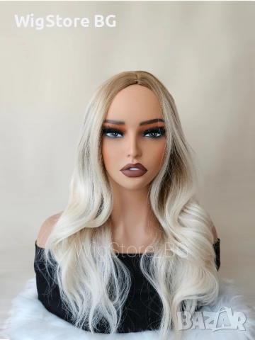 Руса перука без бретон на кичури