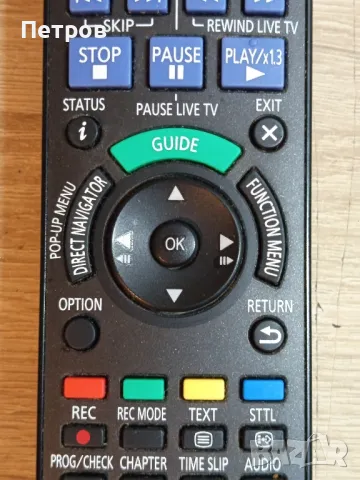 Дистанционно"Pamasonic"Blu-Ray Recorder, снимка 4 - Дистанционни - 49778011