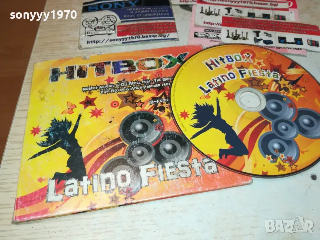 HITBOX LATINO FIESTA CD 2601251813, снимка 1 - CD дискове - 48837951