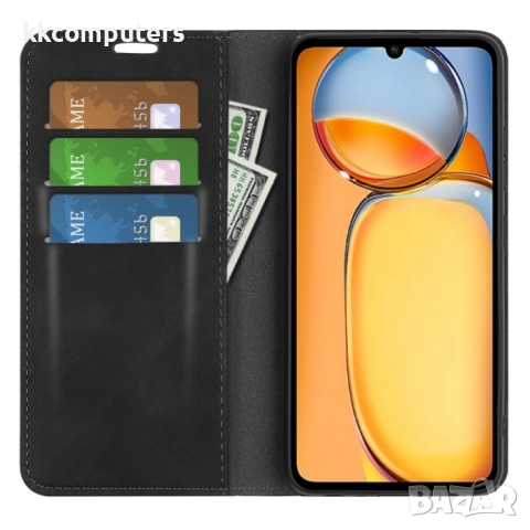 Xiaomi Redmi 13C / Poco C65 4G Magnetic Wallet Калъф и Протектор, снимка 8 - Калъфи, кейсове - 52582691