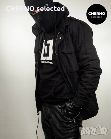 Мъжко черно полево яке BRANDIT M-65 Classic Field Jacket Black 2-in-1 – L – Ново, снимка 13 - Якета - 53759358