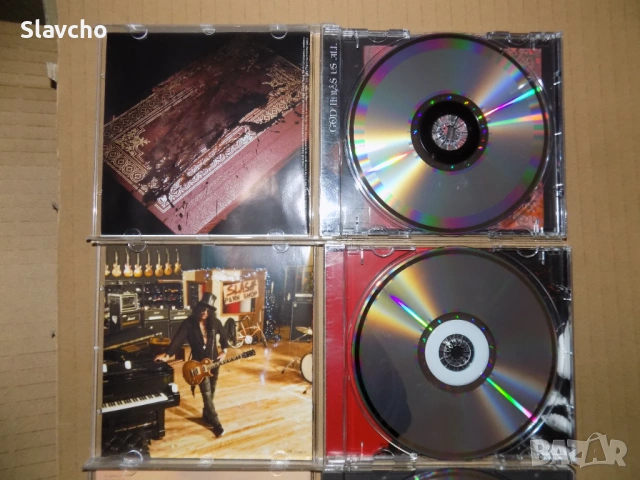 Компакт диск на -Slayer–God Hates Us All/Slash -R&Fn'R /Saxon –Dogs Of War/Sacrilegium–Wicher, снимка 6 - CD дискове - 39457676