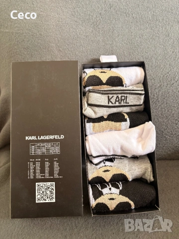 Къси чорапи Karl Lagerfeld, снимка 2 - Мъжки чорапи - 53858100