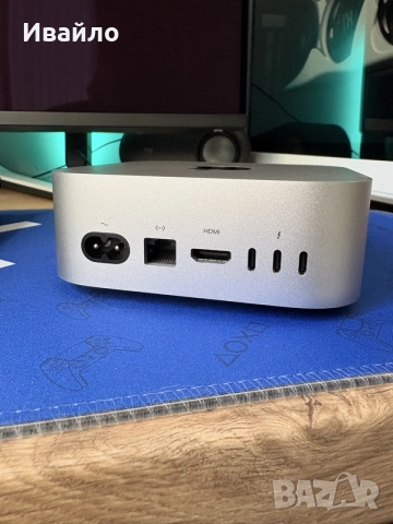 Mac Mini m4 256gb, снимка 3 - Работни компютри - 56136777