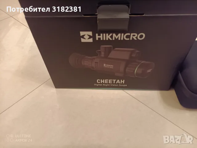 HIKMICRO CHEETAH Series C32F-SN, дневно- нощен прицел, оптика, приставка., снимка 6 - Оборудване и аксесоари за оръжия - 55805746