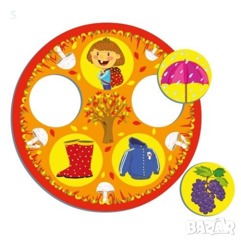 Аз уча сезоните: Образователна игра, снимка 3 - Образователни игри - 44420143