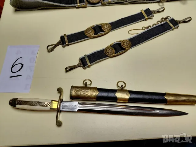 Кортик на Военноморския флот 6 обр.1951г., снимка 5 - Колекции - 56074174