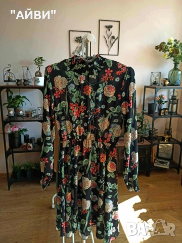 Дамска маркова цветна рокля, снимка 8 - Рокли - 52189692