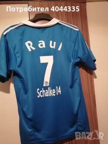 Ретро футболна тениска Шалке 04 - номер 7 Раул, снимка 3 - Футбол - 52205171