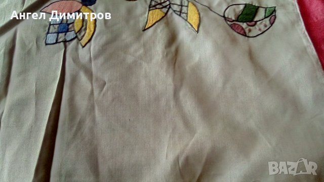 Бродерия калъфка , 62-48 см , коришка , снимка 7 - Антикварни и старинни предмети - 41349237