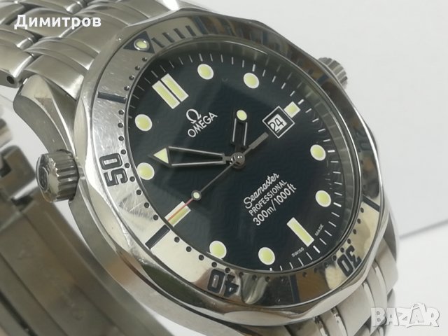 Ω OMEGA James Bond, Seamaster Professional 300m, Silver, кварц - оригинал, снимка 7 - Луксозни - 35911342