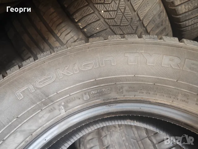 2бр.зимни гуми 215/75/16C Nokian, снимка 3 - Гуми и джанти - 55824756