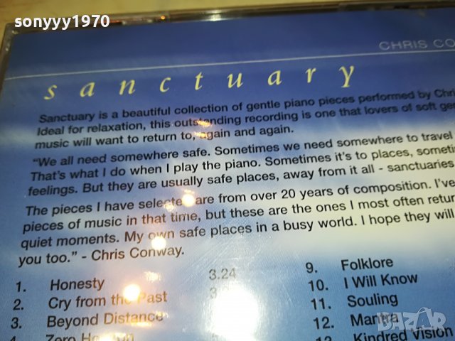 CHRIS CONWAY NEW ORIGINAL CD 2203231118, снимка 14 - CD дискове - 40093454