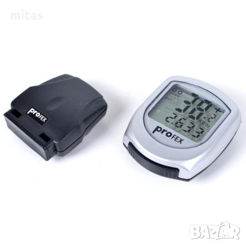 Велокомпютър с 18 функции, Водоустойчив, Безжичен, LCD дисплей, снимка 2 - Аксесоари за велосипеди - 35974292