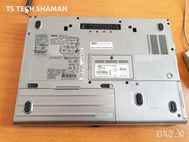 ⭐Продавам уникален ретро лаптоп HP Dell Latitude D620 с Windows XP и РАБОТЕЩ сериен порт COM1⭐, снимка 9 - Антикварни и старинни предмети - 56131957