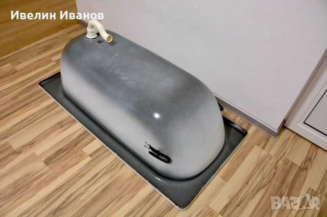 Метална вана за баня 140/70 см, за вграждане, снимка 5 - Душ кабини и вани - 53090001