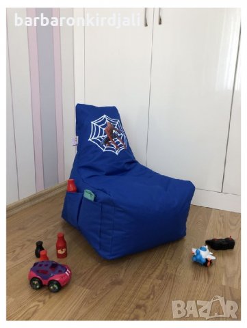 Барбарон пуф детска с щампа , снимка 2 - Столове - 34616808