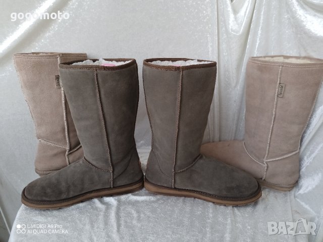 UGG аналог,КАТО НОВИ MARCO TOZZI® ORIGINAL,100% естествена кожа,естествен велур, 42-43, снимка 10 - Мъжки ботуши - 44216122