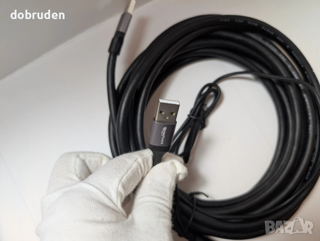 ПРОМО! USB 3.0 Active repeater extender усилвател 5м 5m, снимка 7 - Друга електроника - 51641935