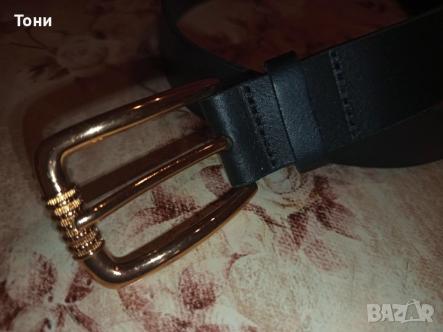 RL Нов Дамски Колан Изцяло от Естествена Кожа 105см, снимка 2 - Колани - 52777188