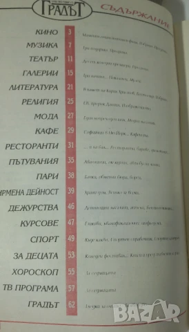 Списания Градът - София през седмицата - 3 броя 1992, 1993, снимка 5 - Списания и комикси - 51142296