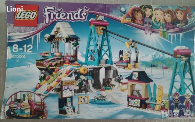 Конструктор LEGO Friends - Лифт в зимния курорт (41324), снимка 11 - Конструктори - 51570250