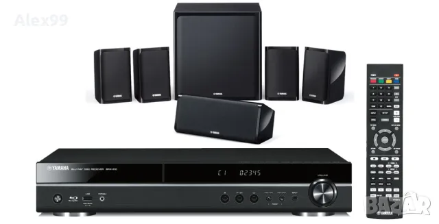 Blu-ray  YAMAHA BDX-610  -  домашно кино blue ray 5.1, снимка 6 - Плейъри, домашно кино, прожектори - 48336593