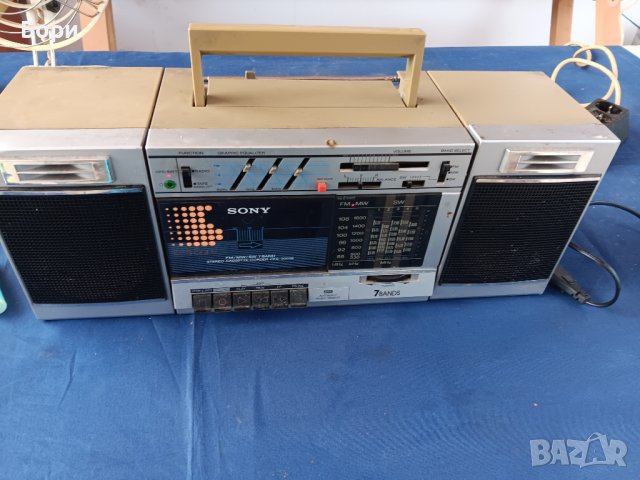 SONY Радиокасетофон, снимка 6 - Радиокасетофони, транзистори - 44245316