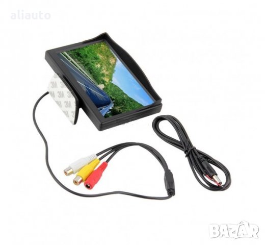 Монитор 5" LCD Цветен за Камера за Задно Виждане, снимка 2 - Аксесоари и консумативи - 35660185