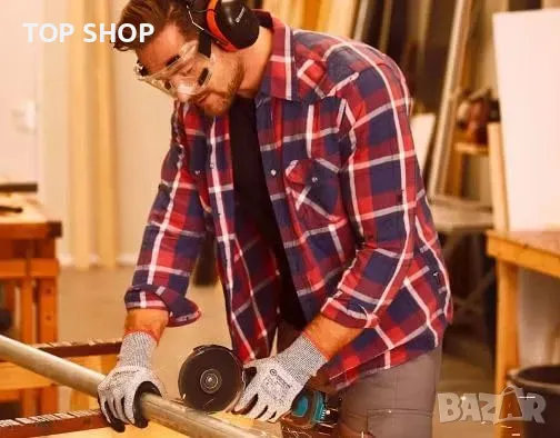 Werckmann Антифони Регулируема защита за слуха с вграденo FM radio черен / оранжев, снимка 3 - Слушалки и портативни колонки - 48839664