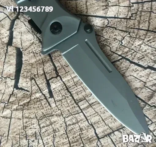 Сгъваем автоматичен Browning (сив ) - 88х220, снимка 4 - Ножове - 52266029