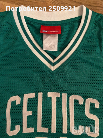 Нов дълъг баскетболен потник Reebok - Boston Celtics - Paul Pierce, снимка 4 - Спортни дрехи, екипи - 52904228