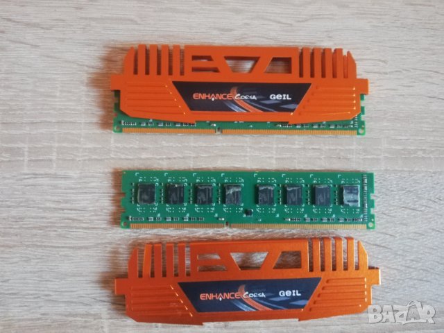 Geil DDR3 2x4GB PC3-12600 1600mhz, снимка 2 - RAM памет - 39263882