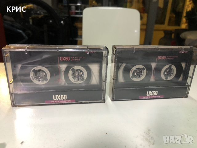 Аудио касети SONY UX60 TYPE II CrO2 Position, снимка 4 - Аудио касети - 44797611