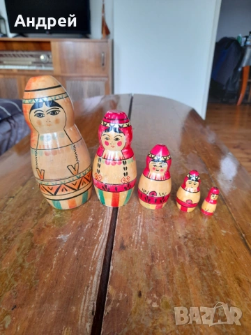 Стара матрьошка,матрьошки #58, снимка 3 - Колекции - 53597100