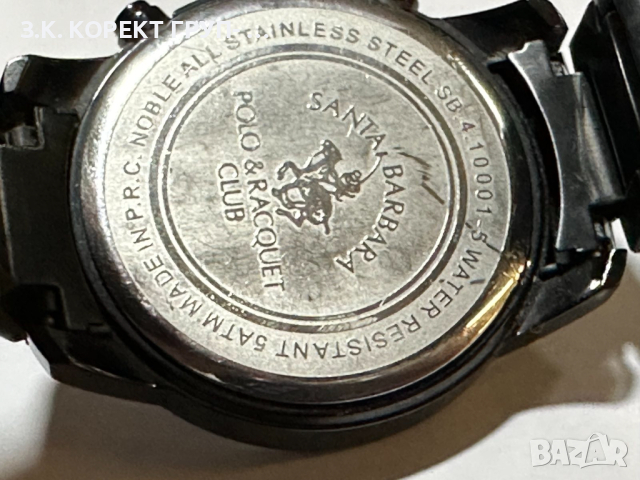 Мъжки часовник Santa Barbara Polo and Racquet Club, снимка 4 - Мъжки - 44828070