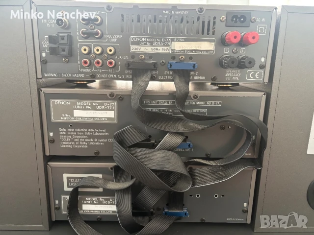 DENON D-77, снимка 12 - Ресийвъри, усилватели, смесителни пултове - 50805045