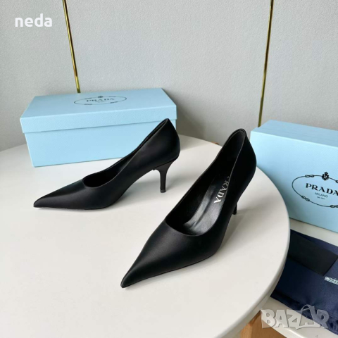Prada (реплика) 10, снимка 6 - Дамски обувки на ток - 44523170