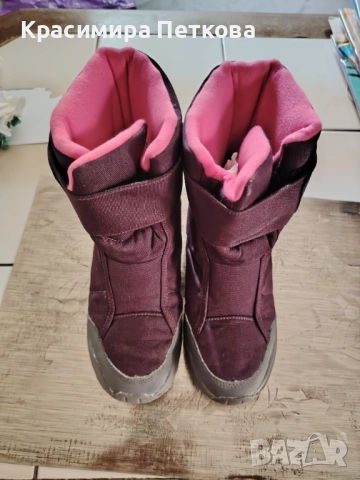 Продавам детски ботуши, тип апрески QUECHUA Decathlon 35 номер, снимка 3 - Детски боти и ботуши - 52319396