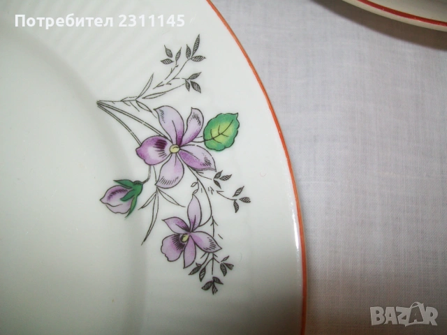 Чинии. Български порцелан., снимка 7 - Чинии - 53821408