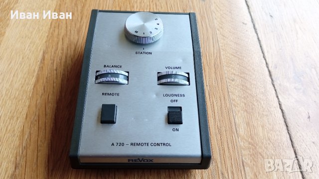 Дистанционно REVOX A720, снимка 2 - Ресийвъри, усилватели, смесителни пултове - 40887905